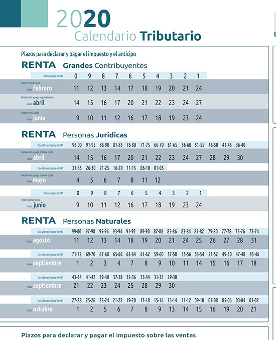 Calendario Tributario Impuesto Predial 2021 / Calendario Tributario ...